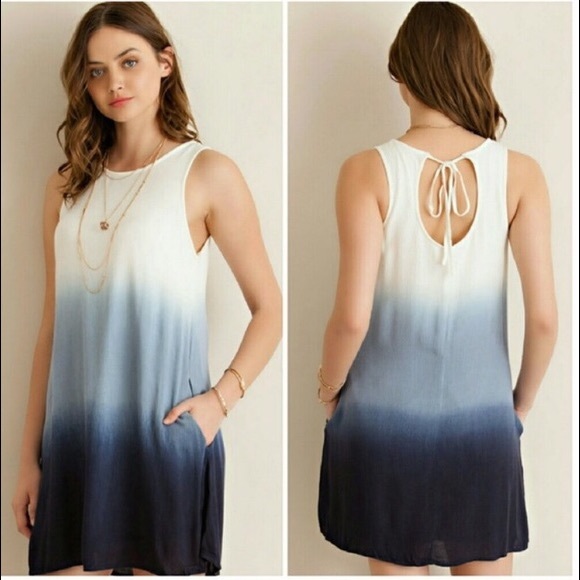 entro Dresses & Skirts - Entro Ombré tie dye sundress